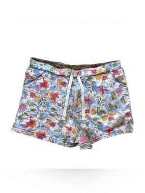 Carter's Size 12 Girls cotton floral pull on casual pajama lounge shorts